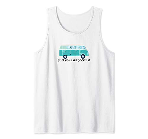Road trip wanderlust van living adventure Tank Top