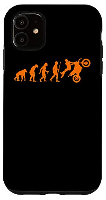 iPhone 11 Dirt Bike Evolution - Cute Motorcycle Rider Gift Case iPhone 11 Dirt Bike Evolution - Cute Motorcycle Rider Gift Case