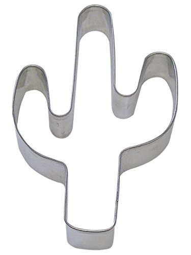 R&M Cactus 6" Cookie Cutter in Durable, Economical, Tinplated Steel