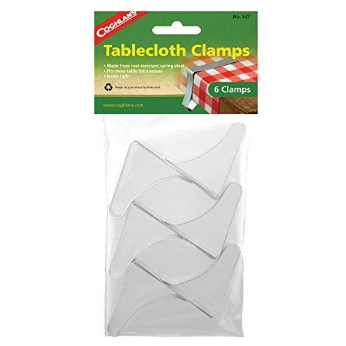 Coghlan's Tablecloth Clamps, Spring Steel