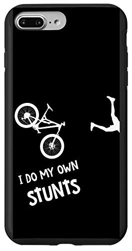 iPhone 7 Plus-8 Plus I Do My Own Stunts Mountain Bike - Funny MTB Case