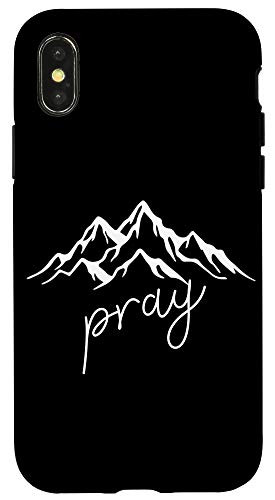 iPhone X-XS Mountain Pray Rugged Outdoor Inspirational Case