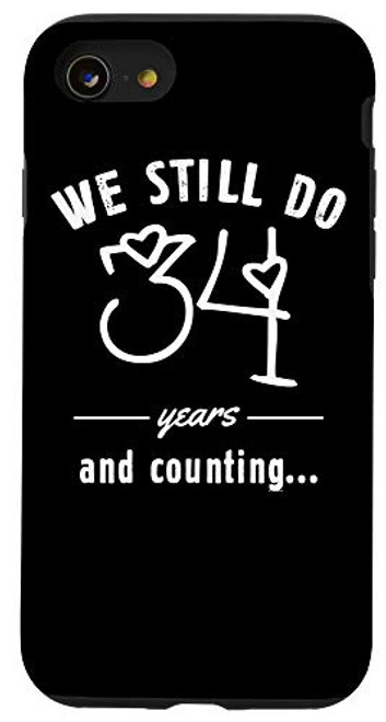 iPhone SE -2020- - 7 - 8 34th Wedding Anniversary Funny Couple Best Marriage Day Gift Case iPhone SE -2020- - 7 - 8 34th Wedding Anniversary Funny Couple Best Marriage Day Gift Case