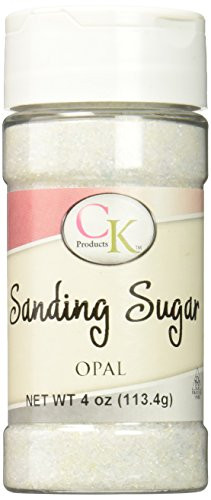 CK Products 4 Ounce Sanding Sugar Bottle, Opal