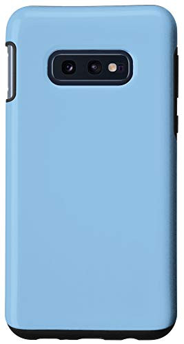 Galaxy S10e Matte Pastel Light Blue Pattern AEJ045 Case