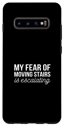 Galaxy S10- Fear Of Stairs Pun Maker Case