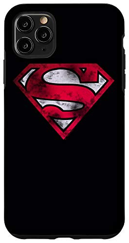 iPhone 11 Pro Max Superman War Torn Shield Logo Case