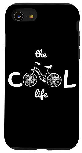 iPhone SE -2020- - 7 - 8 The Cool Life Bike Funny Cycling Biking Phone Case