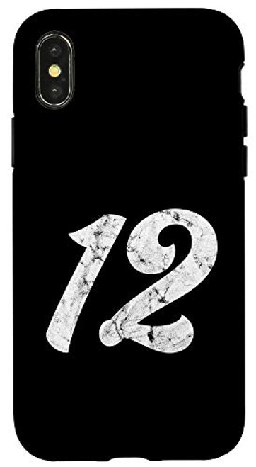 iPhone X-XS 12th Birthday gift - Classic Vintage Girls Boys 12 year old Case
