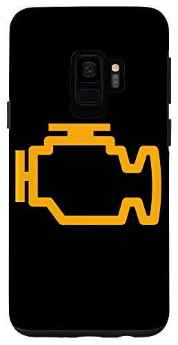 Galaxy S9 Funny Mechanic Check Engine Light Case