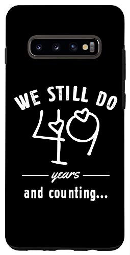 Galaxy S10- 49th Wedding Anniversary Couple Matching Best Marriage Gifts Case