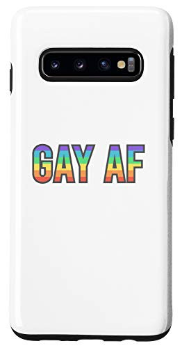 Galaxy S10 Gay AF Funny LGBT Pride Month Parade Case