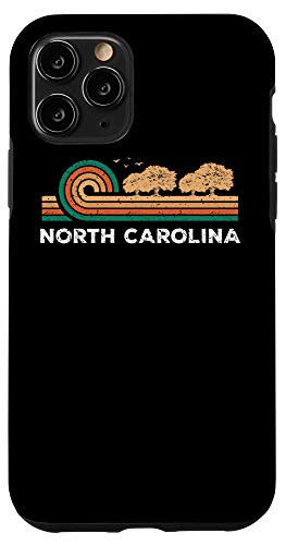 iPhone 11 Pro Vintage North Carolina Sunset Woods Outdoors Souvenir Case