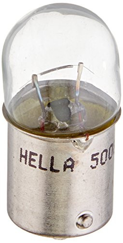 HELLA 5008TB Standard-10W Standard Miniature 5008 Bulbs, 12V, 10W 2 Pack