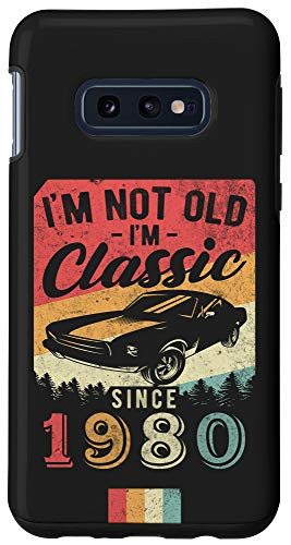 Galaxy S10e Im Not Old Im Classic 1980 vintage 40th birthday Case