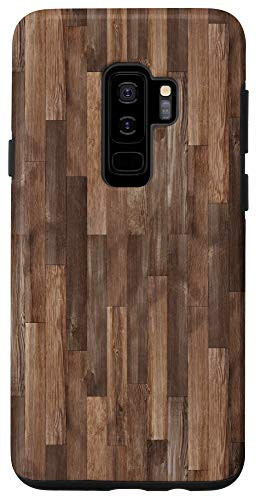 Galaxy S9- Cute Wooden Floor Design Pattern Case Gift Case