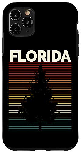 iPhone 11 Pro Max Florida Vintage Outdoors Sunset Souvenir Case