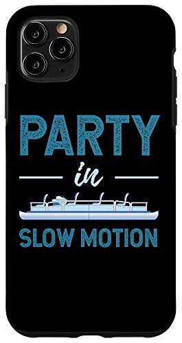 iPhone 11 Pro Max Pontoon Boat Pontooning Sailing Funny Case