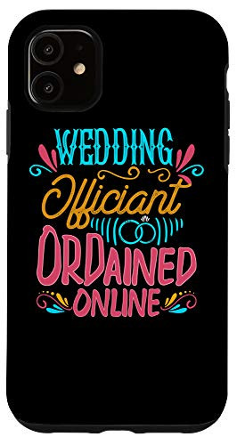 iPhone 11 Wedding Officiant Educates Internet Ordained Minister Gift Case