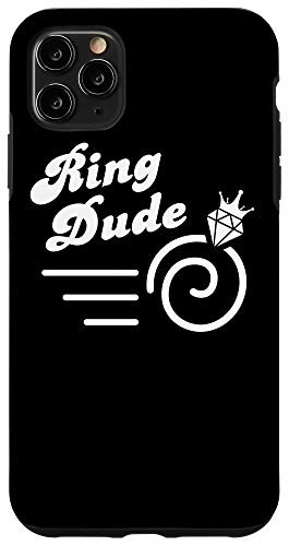 iPhone 11 Pro Max Ring Dude Security - Cool Ring Bearer Wedding Gift Case