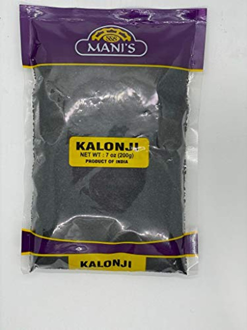 Kalonji Seeds Whole -Black Seed  Nigella Sativa  Black Cumin- Spice 7 oz- -200gm- Product Of INDIA-