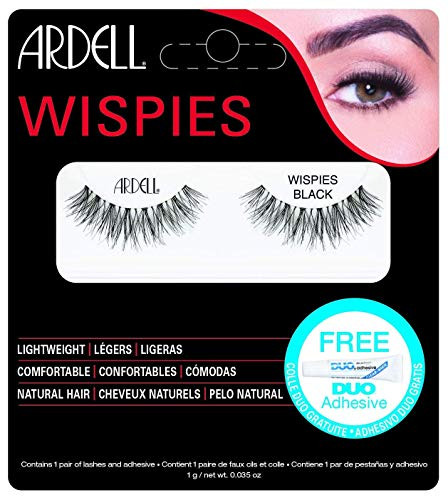 Ardell Professional Natural Lashes, Wispies, Black 1 Pair