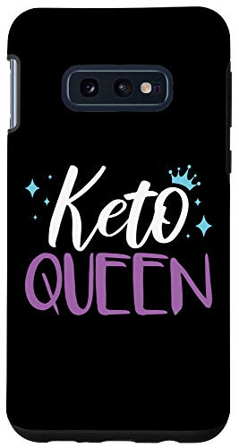 Galaxy S10e Keto Queen Keto Diet for Women Black Case