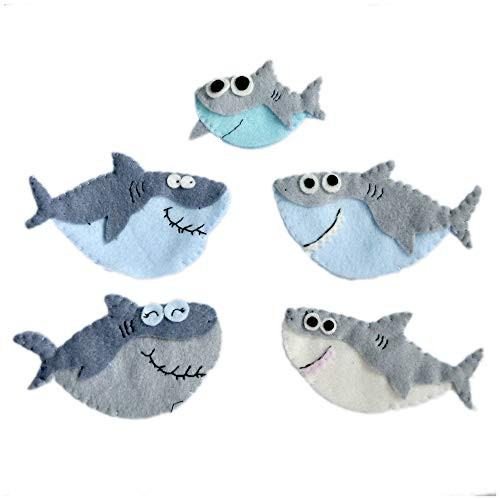 Baby Shark Finger Puppets 5 pcs