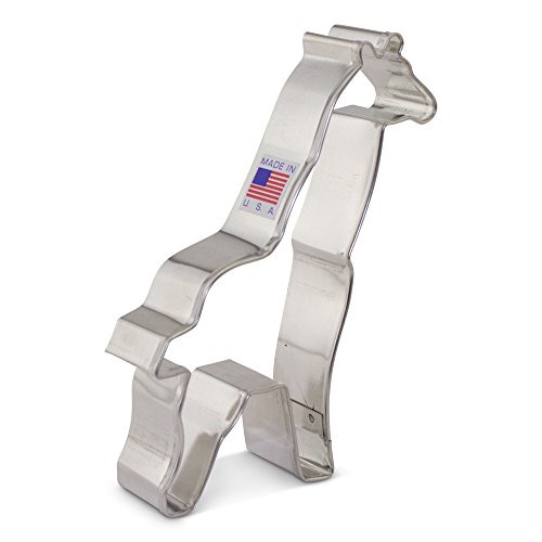 Cute Giraffe Cookie Cutter - Ann Clark - 4 3/4 Inch - US Tin Plated Steel