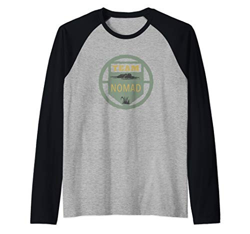 Team Digital Nomad Raglan Baseball Tee
