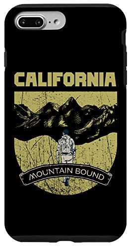 iPhone 7 Plus-8 Plus California Vintage Mountain Bound Outdoors Hiking Souvenir Case