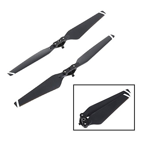 TELESIN 1 Pair Quick-Released Folding Propeller for DJI 8330 Mavic,DJI Mavic Pro Drone Quadcopter Spare Parts-Black&White TELESIN 1 Pair Quick-Released Folding Propeller for DJI 8330 Mavic,DJI Mavic Pro Drone Quadcopter Spare Parts-Black&White
