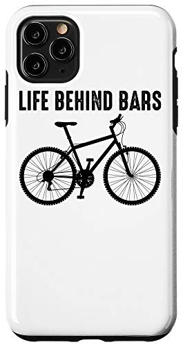 iPhone 11 Pro Max Funny Life Behind Bars - Cute Mountain Bike Gift Men Women Case