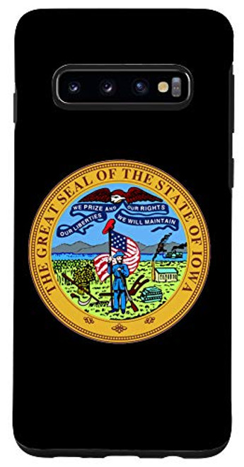 Galaxy S10 State Of Iowa Seal Case Galaxy S10 State Of Iowa Seal Case