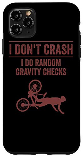 iPhone 11 Pro Max Funny Mountain Bike Gift - Cute MTB Biking Lover Men Women Case
