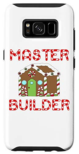 Galaxy S8 Master Builder Christmas Gingerbread House Maker Kid Gift Case