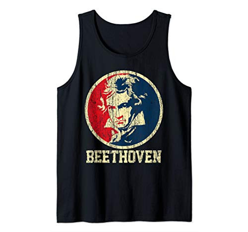 Beethoven Vintage Classical Composer Ludwig Van Tank Top