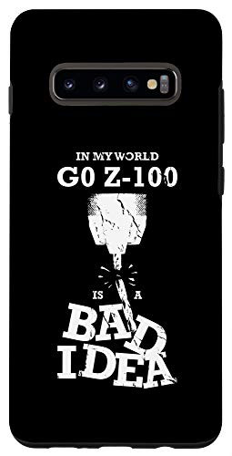 Galaxy S10- G0 Z-100 Bad Idea G-Code CNC Machinist Operator Funny Case