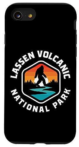 iPhone SE -2020- - 7 - 8 Lassen Volcanic National Park Vintage Bigfoot Outdoor Case