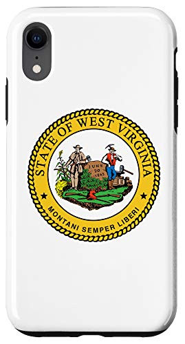 iPhone XR State of West Virginia Seal Flag - I Love my Home Country Case