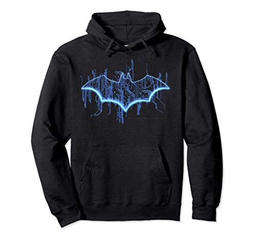 DC Comics Batman Digital Classic Logo Pullover Hoodie