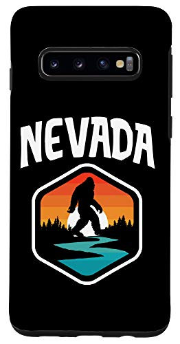 Galaxy S10 Nevada Vintage Bigfoot Outdoor and State Pride Nature Case