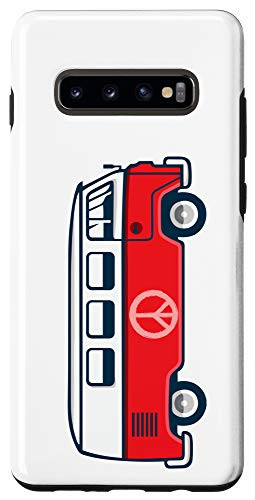 Galaxy S10- Retro Vintage Bus Van Oldtimer Oldschool Surfing Gift Case