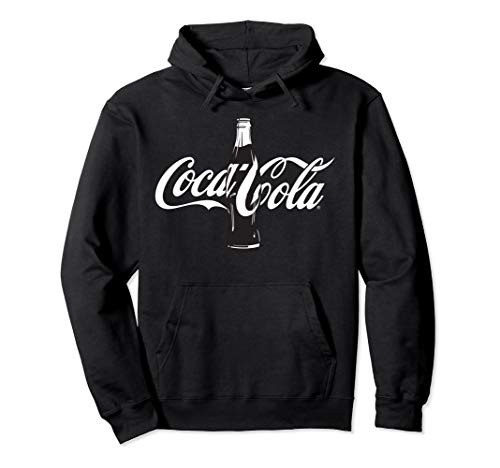 Coca Cola Single Glass Bottle Pullover Hoodie