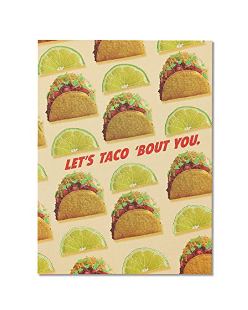 American Greetings Funny Taco Thank You Card with Foil - 5856808 American Greetings Funny Taco Thank You Card with Foil - 5856808