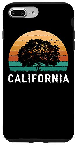 iPhone 7 Plus-8 Plus California Vintage Outdoors Tree Sunsent Souvenir Case