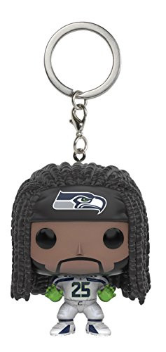 Funko POP Keychain: NFL - Richard Sherman Action Figure