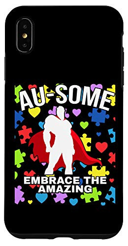 iPhone XS Max Autism Awareness Day Month Puzzle Colours Case