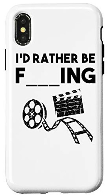 iPhone X-XS Funny Filmmaker Gift Cool Movie Director Filming Gag Lover Case iPhone X-XS Funny Filmmaker Gift Cool Movie Director Filming Gag Lover Case