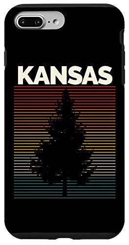 iPhone 7 Plus-8 Plus Kansas Vintage Outdoors Sunset Souvenir Case